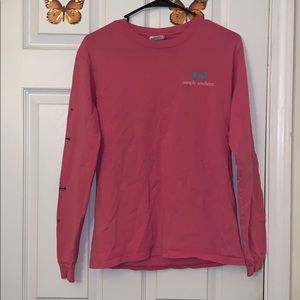 SINPLY SOUTHERN PINK SHIRT